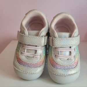 Stride Rite SoftMotion Jazzy Rainbow Baby/Toddler Shoes. Size 4.5.